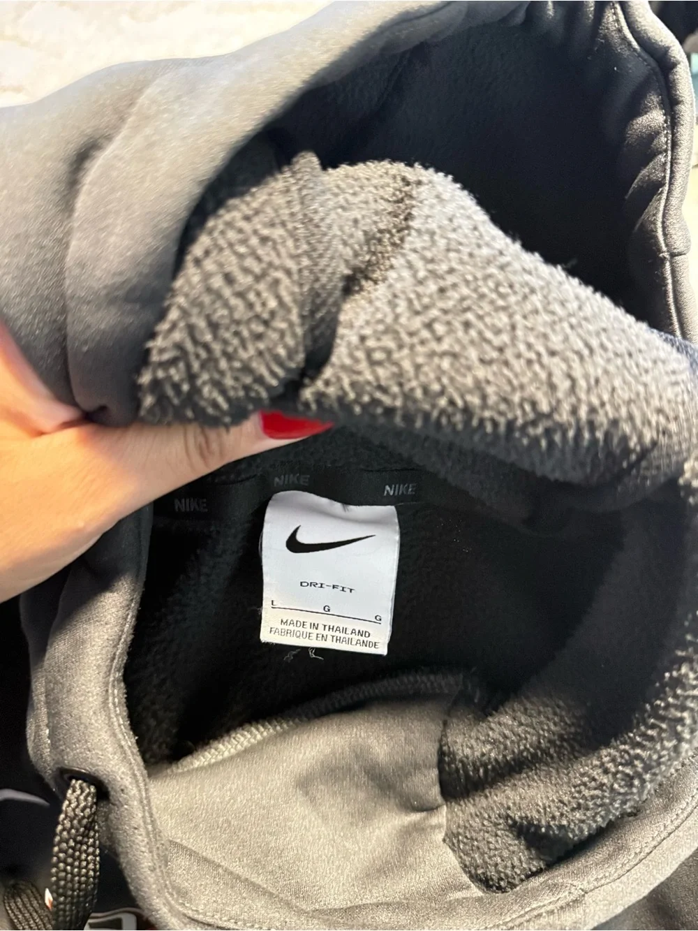 Nike Gray & Orange BGSU Falcons Football Hoodie